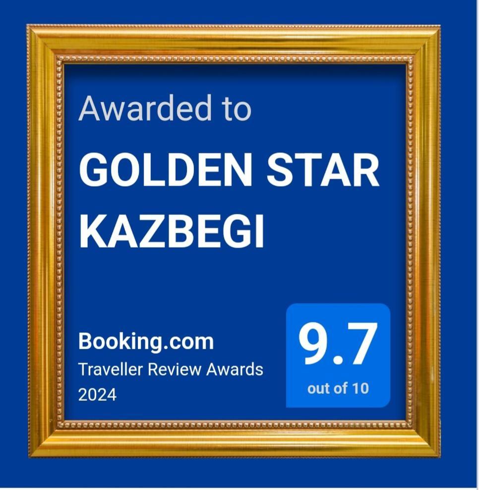 Hotel Golden Star Kazbegi Esterno foto